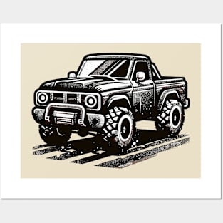 Cartoon car Posters and Art